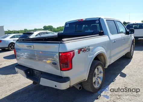 2017 Ford F-150 Platinum z USA, uszkodzony, nr VIN 1FTEW1EG2HFA45739